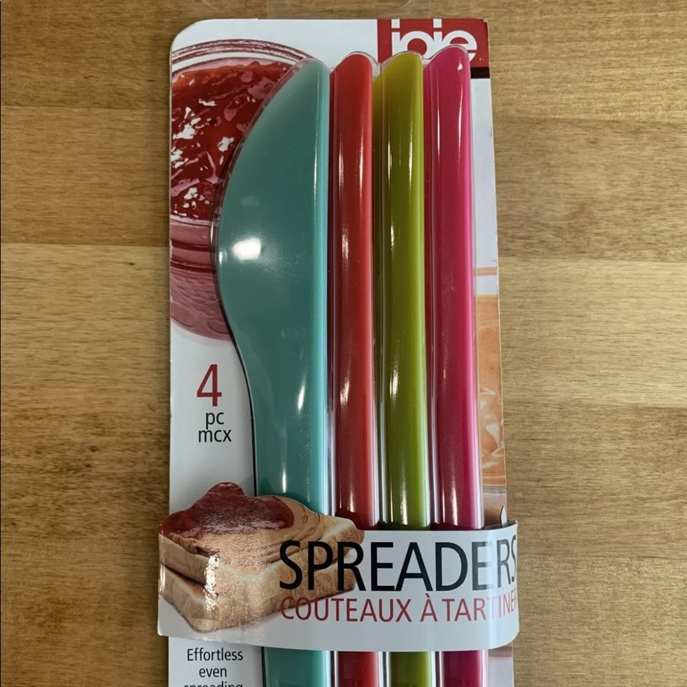 🔪Joie 7" Multi Purpose Spreader Knife 4pc Set